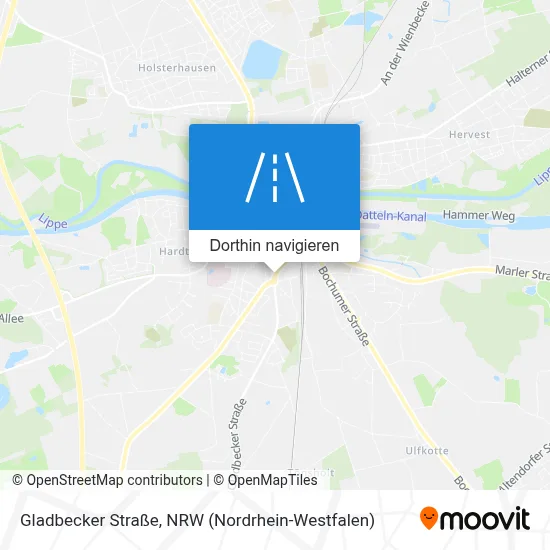 Gladbecker Straße Karte