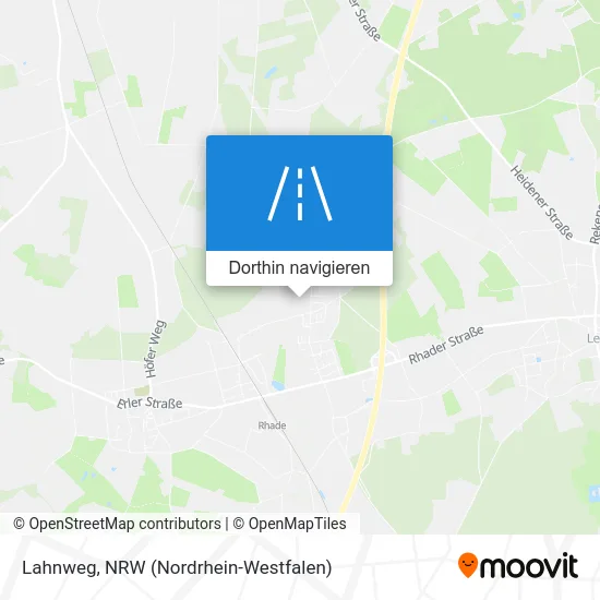 Lahnweg Karte