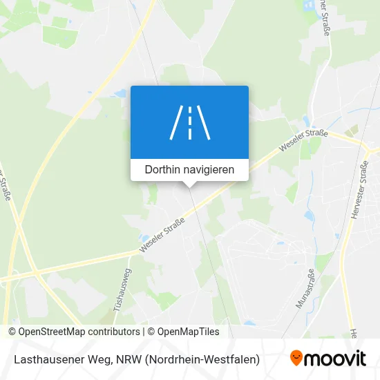 Lasthausener Weg Karte