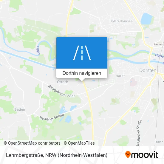 Lehmbergstraße Karte