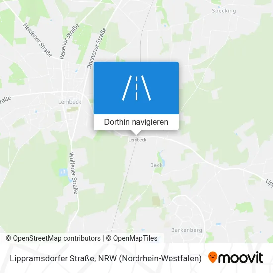 Lippramsdorfer Straße Karte