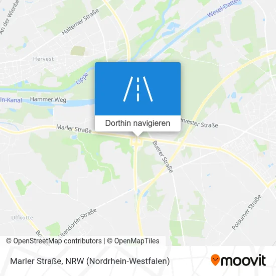 Marler Straße Karte