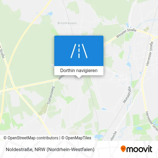 Noldestraße Karte