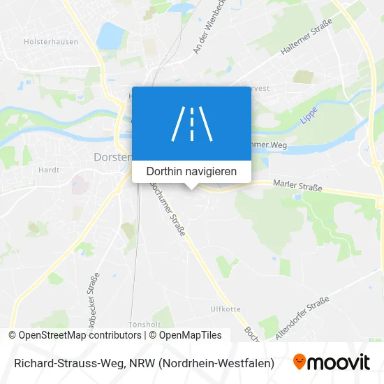 Richard-Strauss-Weg Karte