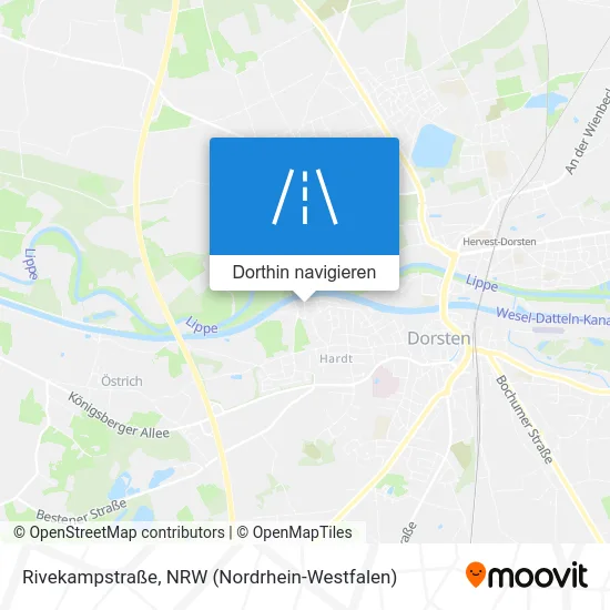 Rivekampstraße Karte