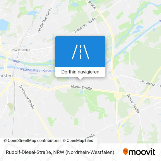 Rudolf-Diesel-Straße Karte