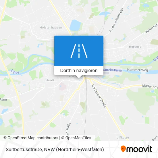 Suitbertusstraße Karte