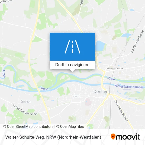 Walter-Schulte-Weg Karte