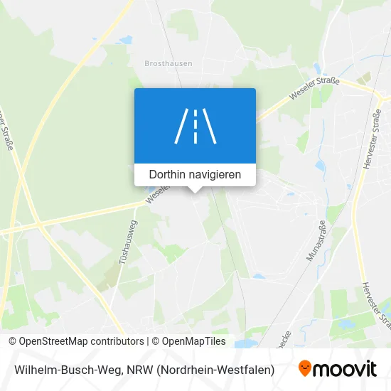 Wilhelm-Busch-Weg Karte