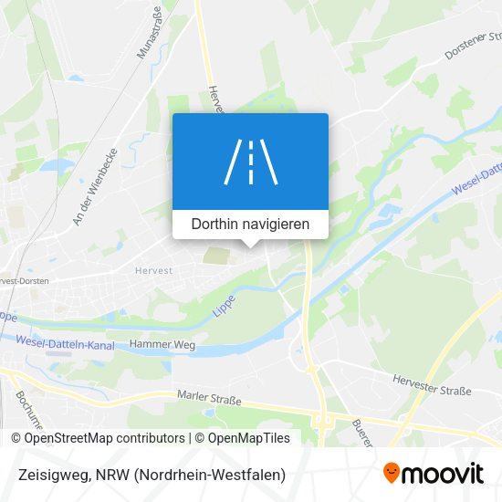 Zeisigweg Karte