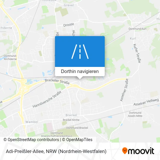 Adi-Preißler-Allee Karte