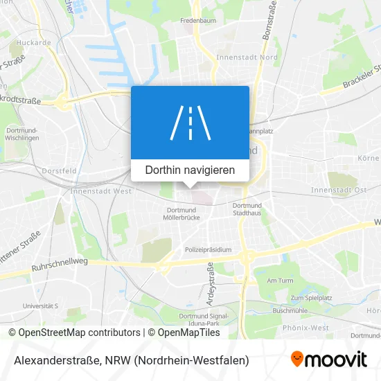 Alexanderstraße Karte