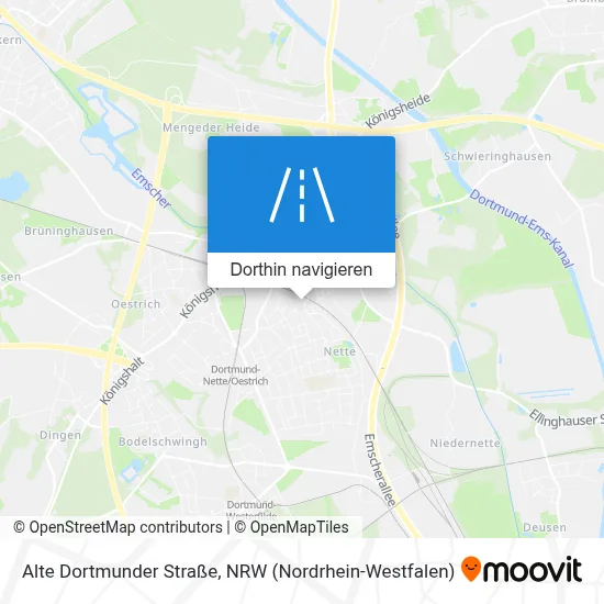 Alte Dortmunder Straße Karte
