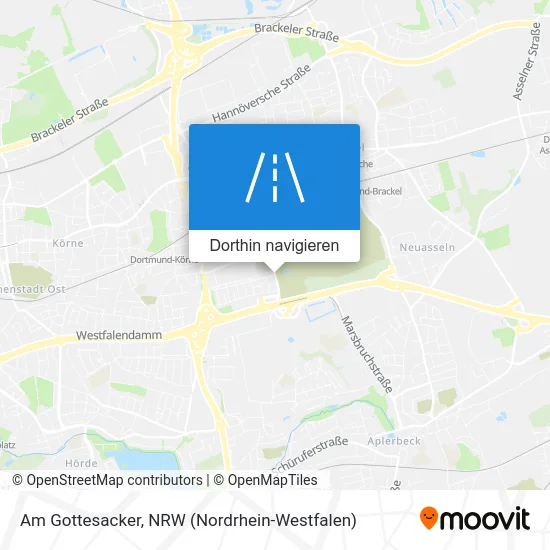 Am Gottesacker Karte