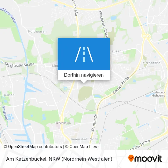 Am Katzenbuckel Karte