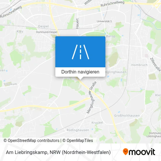 Am Liebringskamp Karte