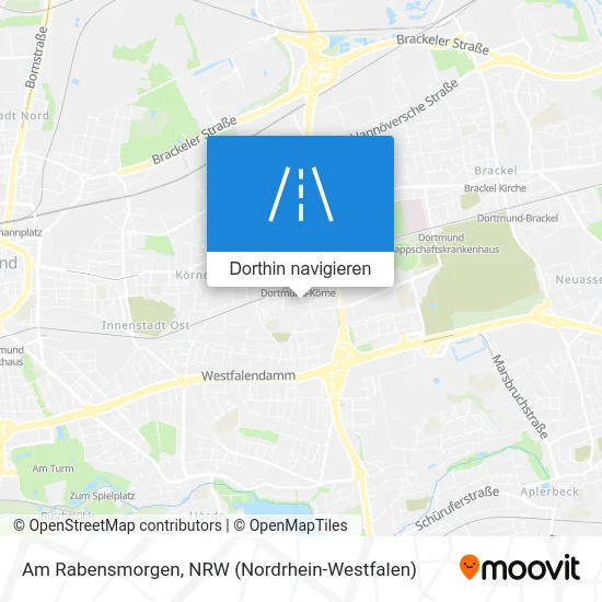 Am Rabensmorgen Karte