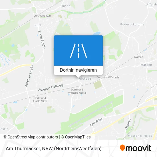 Am Thurmacker Karte
