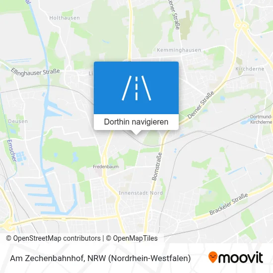 Am Zechenbahnhof Karte