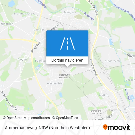 Ammerbaumweg Karte