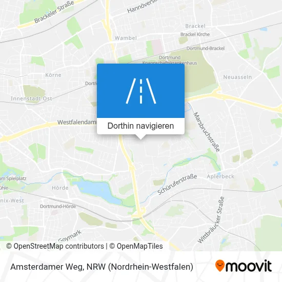 Amsterdamer Weg Karte