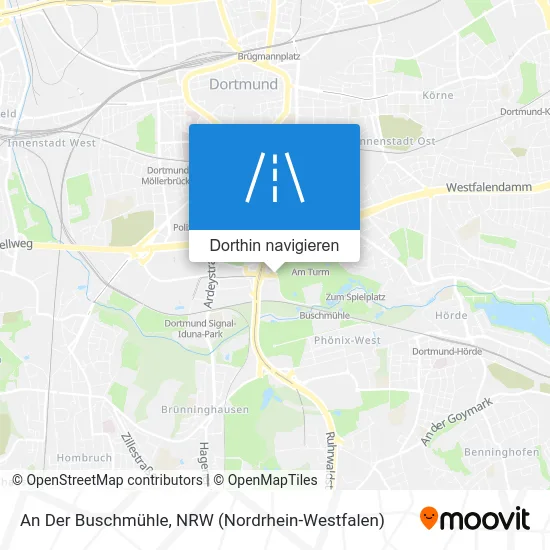 An Der Buschmühle Karte