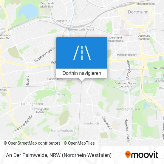 An Der Palmweide Karte