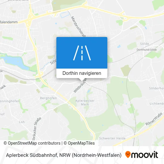 Aplerbeck Südbahnhof Karte