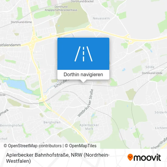 Aplerbecker Bahnhofstraße Karte