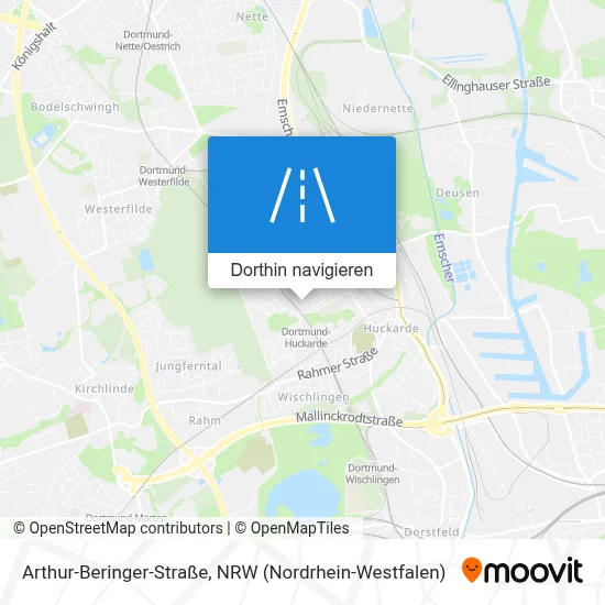 Arthur-Beringer-Straße Karte