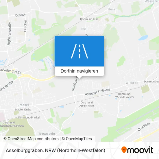 Asselburggraben Karte