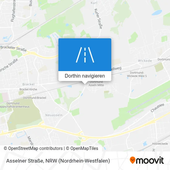 Asselner Straße Karte