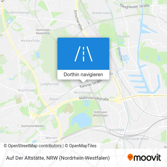 Auf Der Altstätte Karte