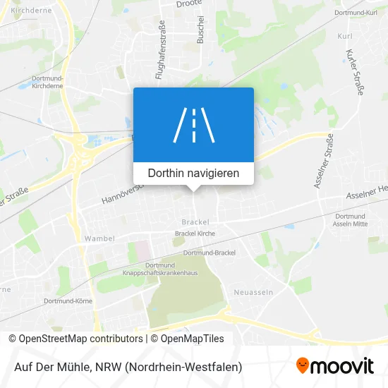 Auf Der Mühle Karte