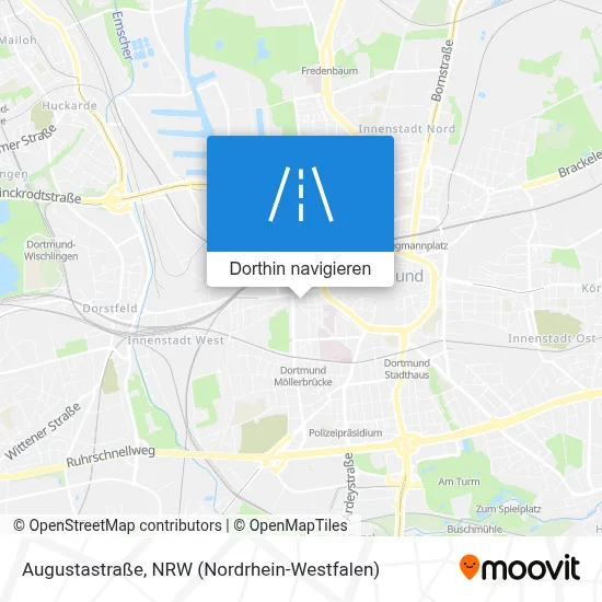 Augustastraße Karte