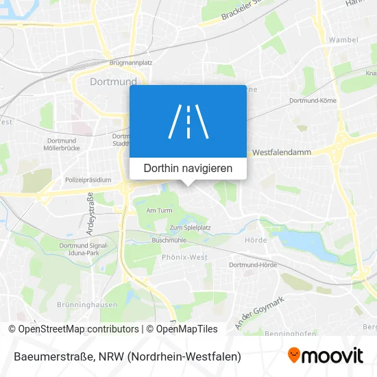 Baeumerstraße Karte