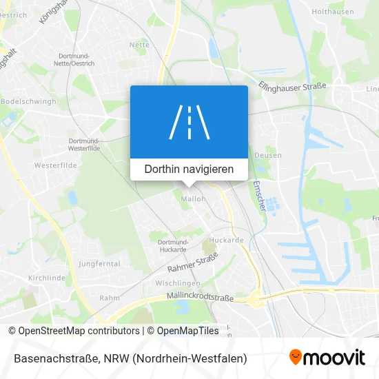 Basenachstraße Karte