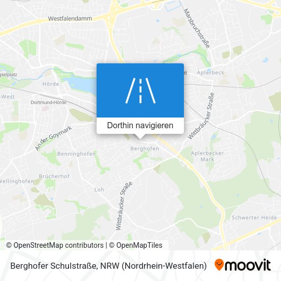 Berghofer Schulstraße Karte