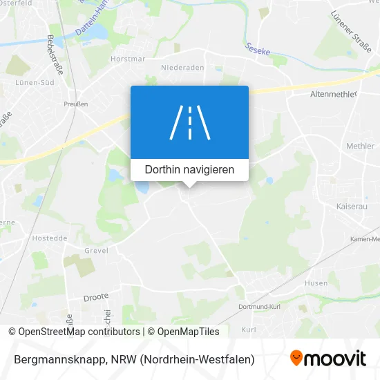 Bergmannsknapp Karte