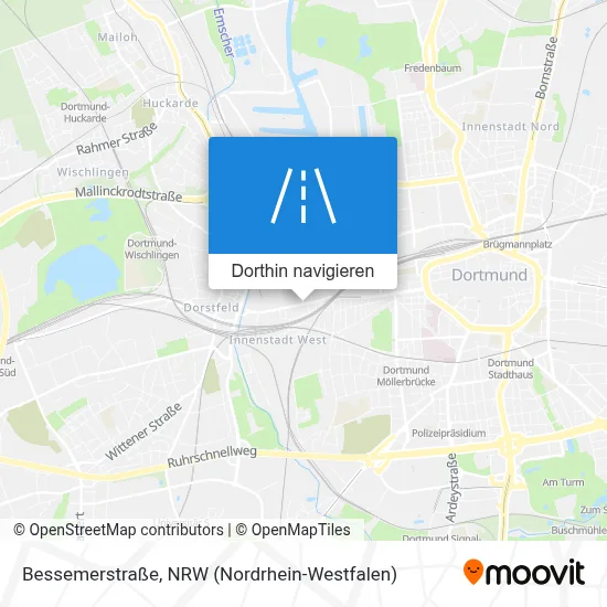 Bessemerstraße Karte