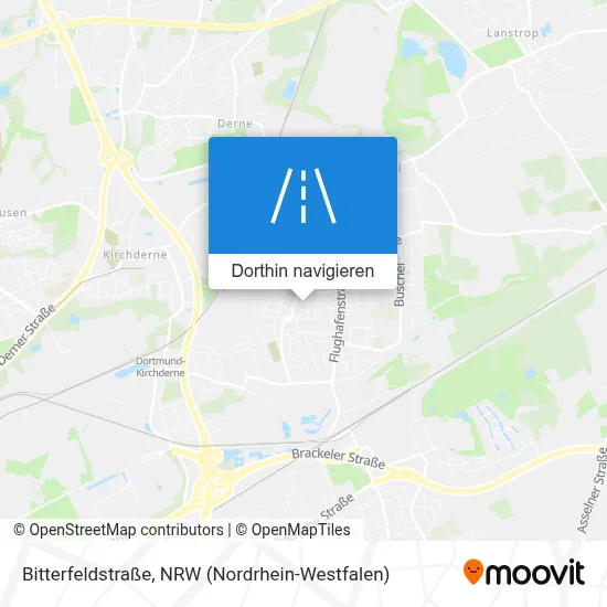 Bitterfeldstraße Karte