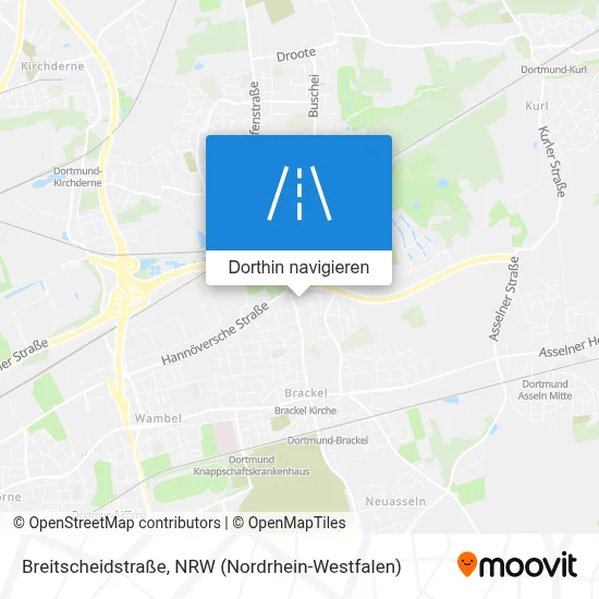 Breitscheidstraße Karte