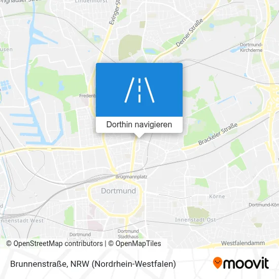 Brunnenstraße Karte