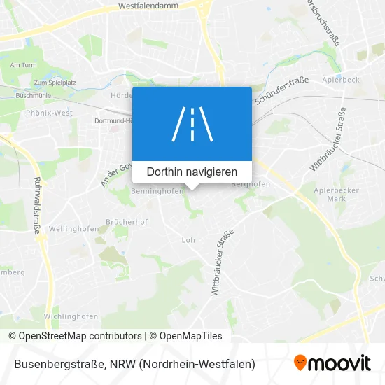 Busenbergstraße Karte