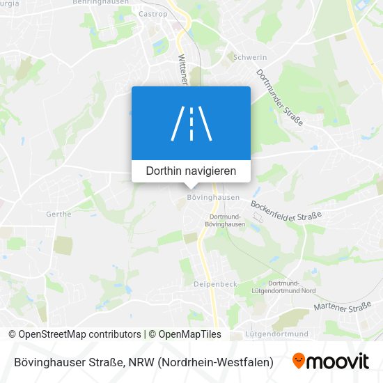Bövinghauser Straße Karte