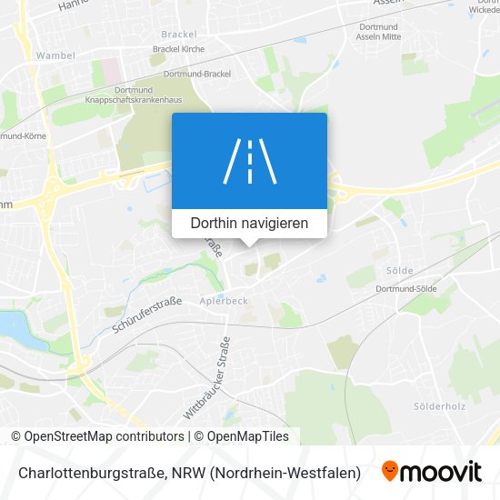 Charlottenburgstraße Karte
