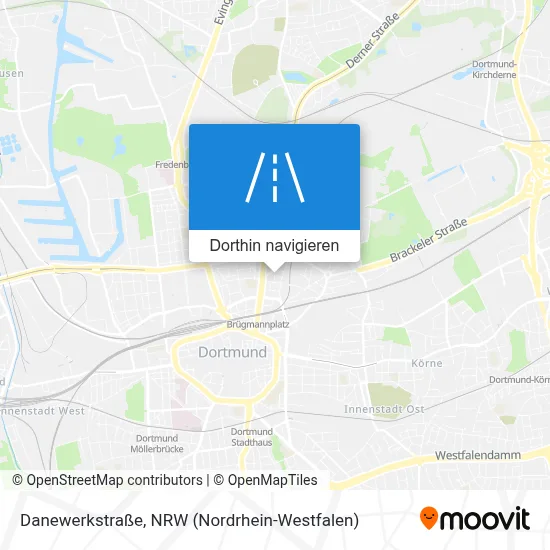 Danewerkstraße Karte