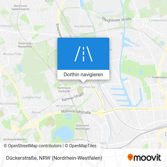 Dückerstraße Karte