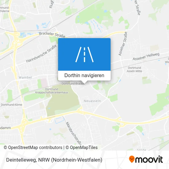 Deintelleweg Karte
