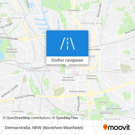 Detmarstraße Karte